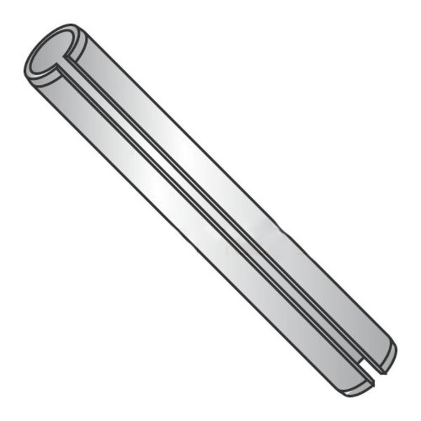 Newport Fasteners 1/8 x 3/8" Roll  Pins/420 Stainless Steel , 5000PK 110361